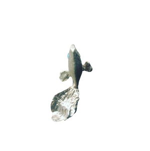 Silver Fish Brooch