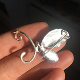 Gemelf Jewelry-Silver Butterfly Brooch